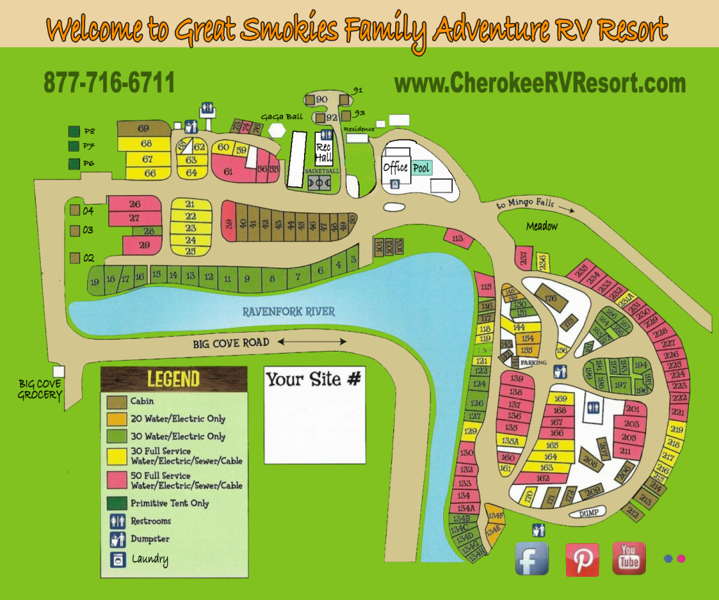Great Smokies Family Adventure RV Resort in Cherokee NC